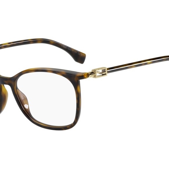 Fendi FF 0461/G Havana Optical Eyeglasses - Picture 4 of 4